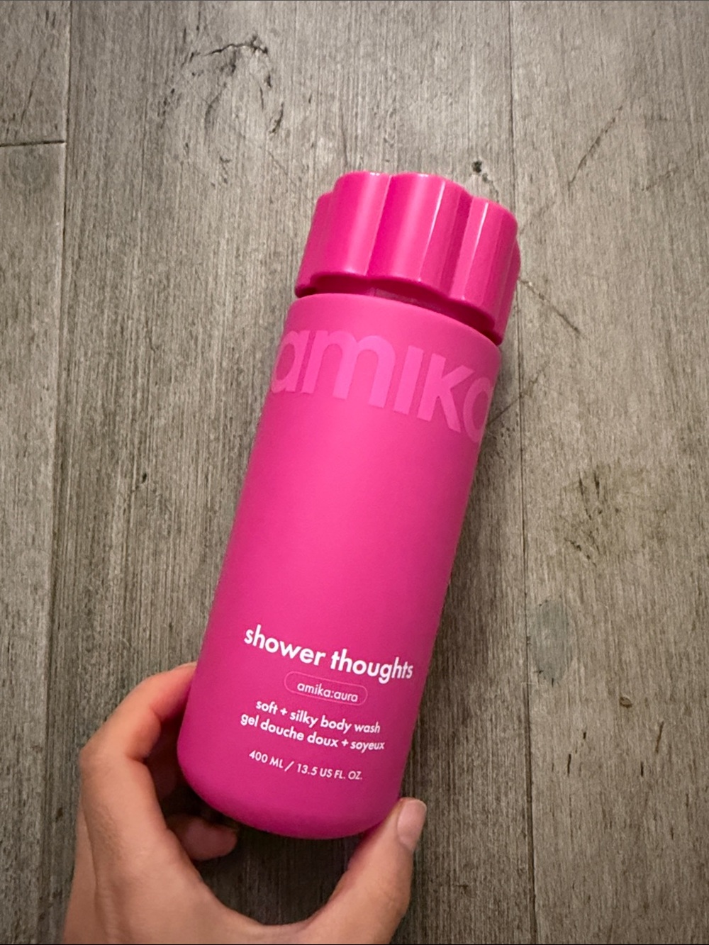 amika shower thoughts body wash